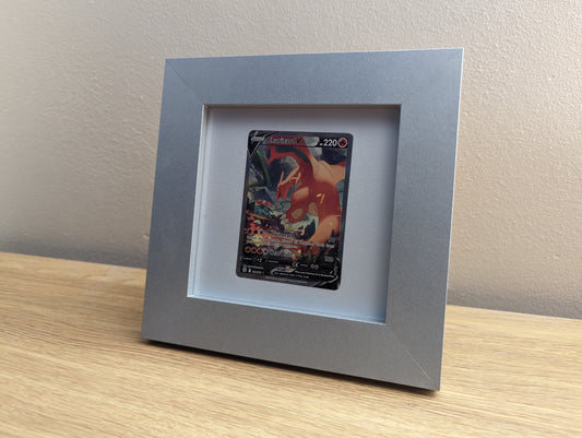 Single Pokémon card display frame - Grey Frame